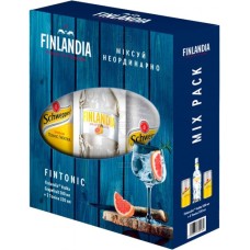 Финляндия Грейпфрут 500 мл + Индийский тоник Schweppes 330 мл