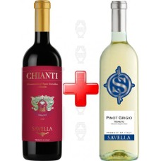Savella Chianti + Pinot Grigio